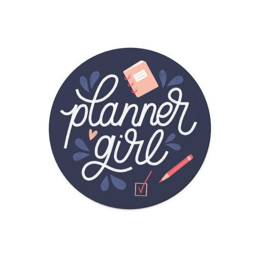 samolepka Planner girl